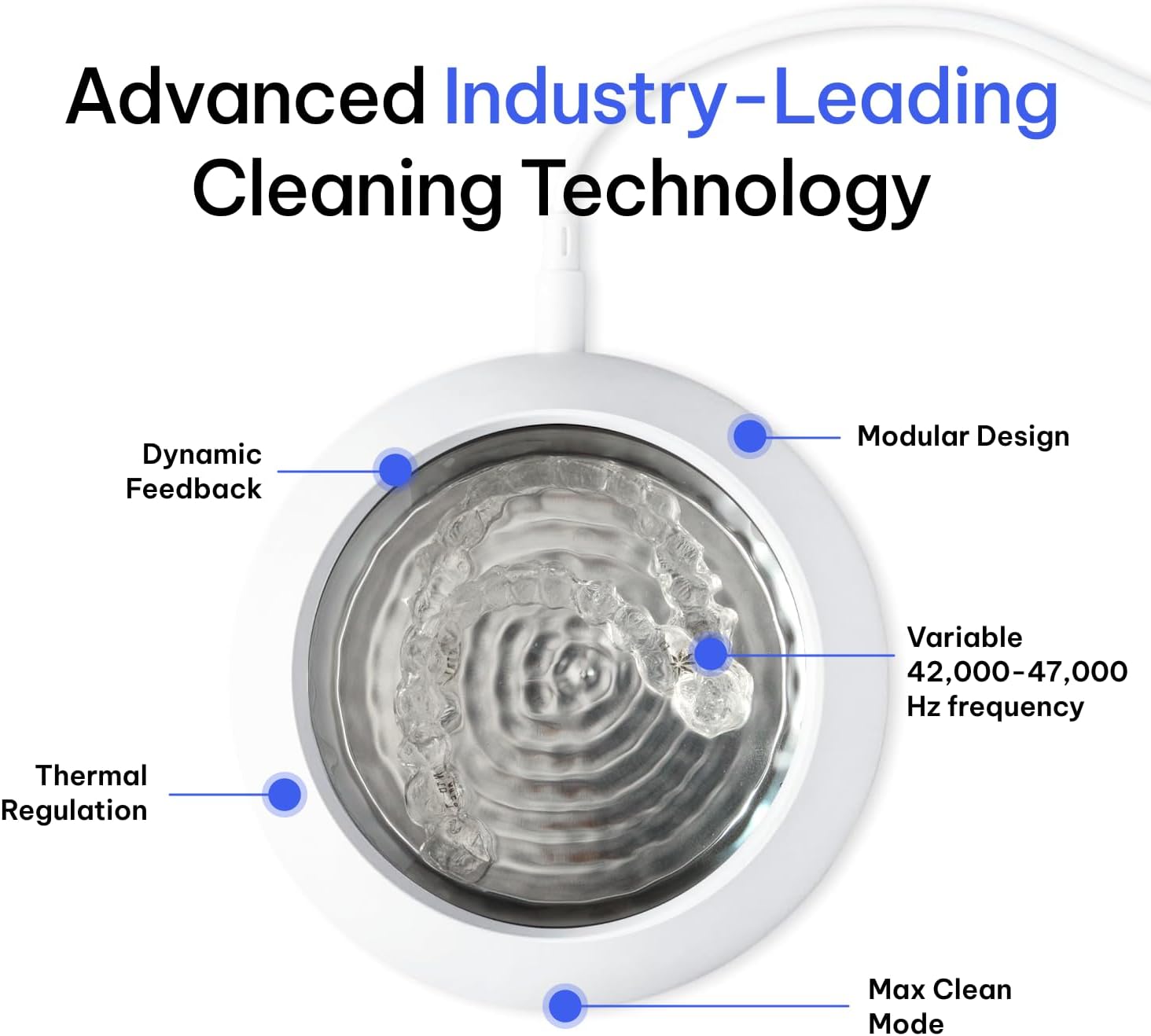 Zima Dental Pod PRO: New Ultrasonic Retainer Cleaner Machine. Market-Leading